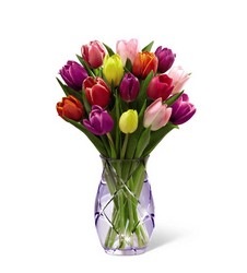 The FTD Spring Tulip Bouquet  from Krupp Florist, your local Belleville flower shop